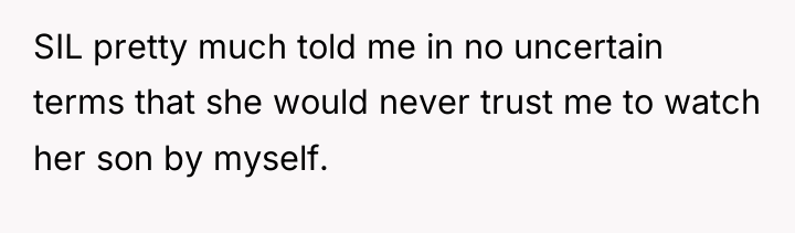 SIL pretty much told me in no uncertain terms that...