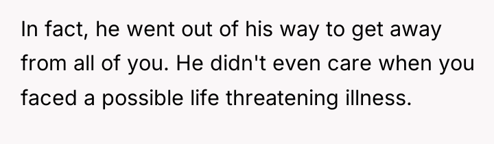 In fact, he went out of his way to get...