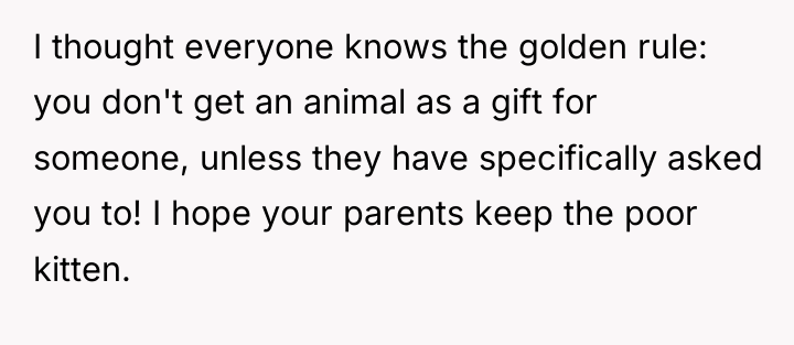 I thought everyone knows the golden rule: you don't get...