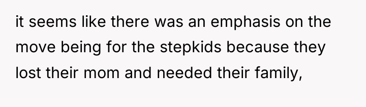 it seems like there was an emphasis on the move...