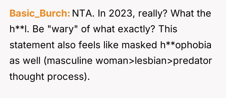 Basic_Burch NTA. In 2023, really? What the h**l. Be "wary"...