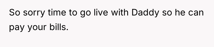 So sorry time to go live with Daddy so he...