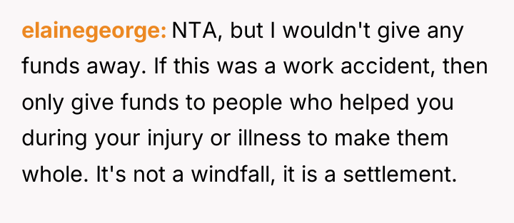 elainegeorge NTA, but I wouldn't give any funds away. If...