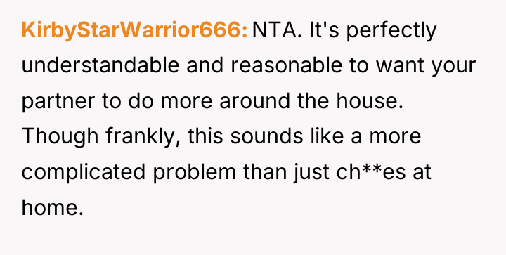 KirbyStarWarrior666 NTA. It's perfectly understandable and reasonable to want your...