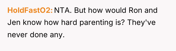 HoldFastO2 NTA. But how would Ron and Jen know how...