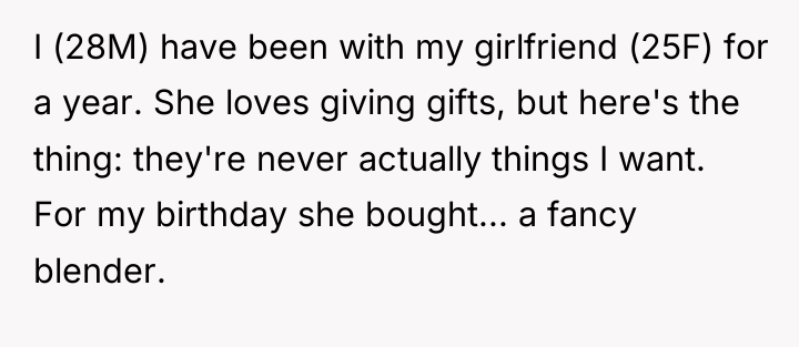 I (28M) have been with my girlfriend (25F) for a...