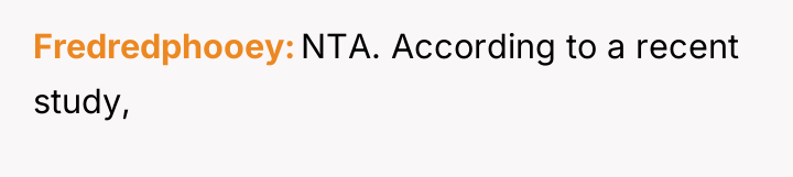 Fredredphooey NTA. According to a recent study,