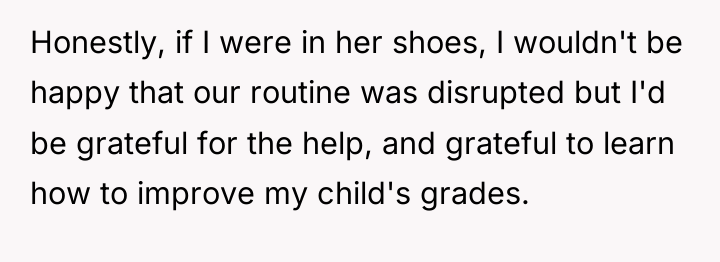 Honestly, if I were in her shoes, I wouldn't be...