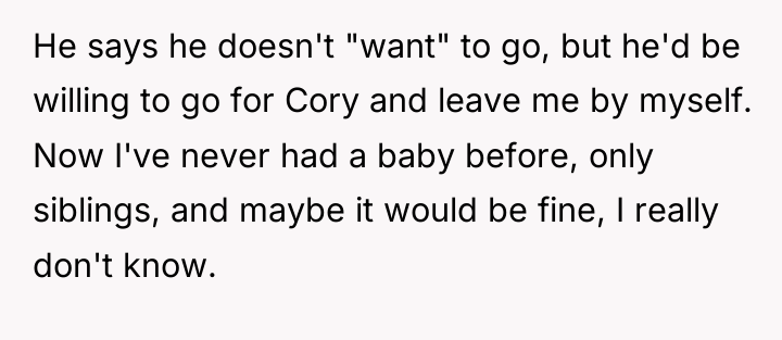 He says he doesn't "want" to go, but he'd be...
