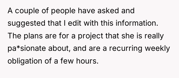 A couple of people have asked and suggested that I...