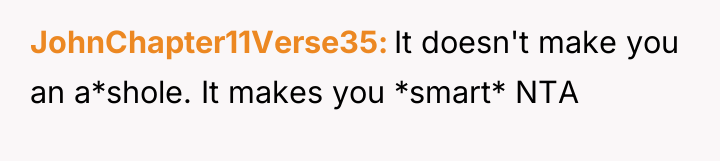 JohnChapter11Verse35 It doesn't make you an a*shole. It makes you...