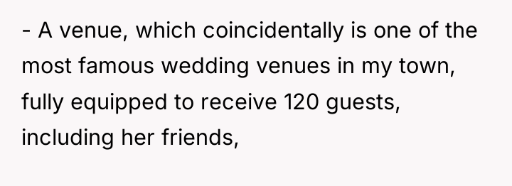 - A venue, which coincidentally is one of the most...