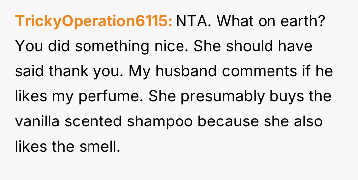 TrickyOperation6115 NTA. What on earth? You did something nice. She...