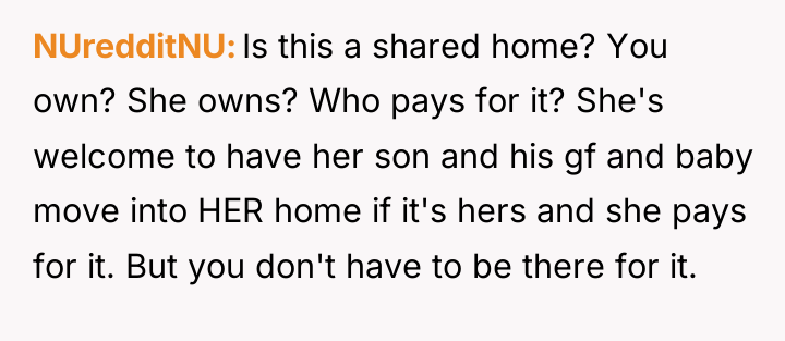 NUredditNU Is this a shared home? You own? She owns?...