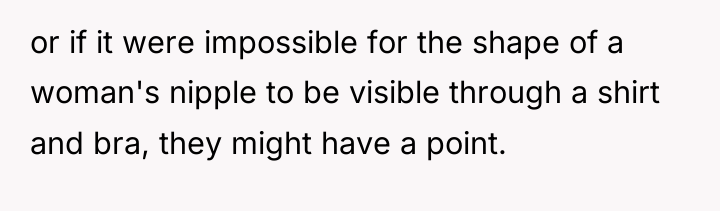 or if it were impossible for the shape of a...