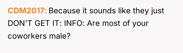 CDM2017 Because it sounds like they just DON'T GET IT:...