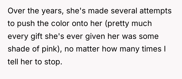 Over the years, she's made several attempts to push the...