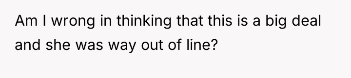 Am I wrong in thinking that this is a big...