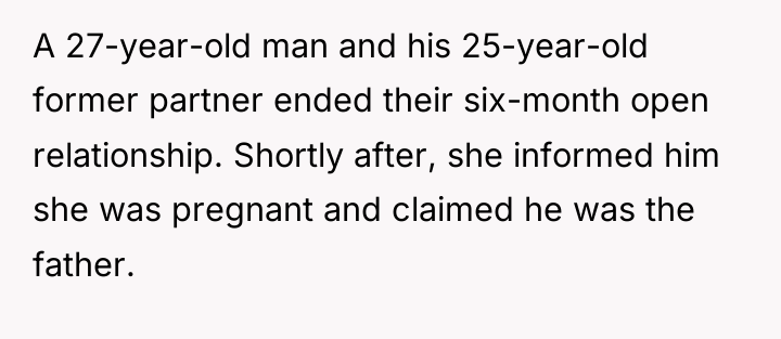 A 27-year-old man and his 25-year-old former partner ended their...
