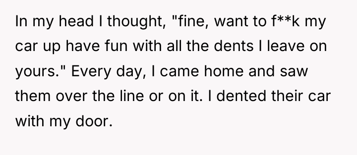 In my head I thought, "fine, want to f**k my...