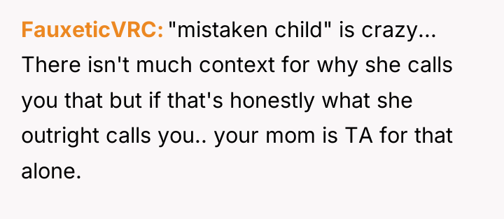 FauxeticVRC "mistaken child" is crazy... There isn't much context for...