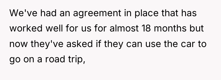 We've had an agreement in place that has worked well...