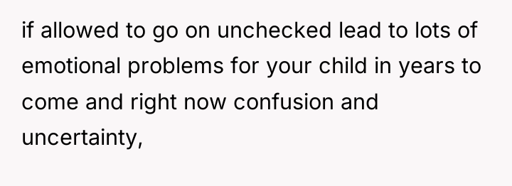 if allowed to go on unchecked lead to lots of...