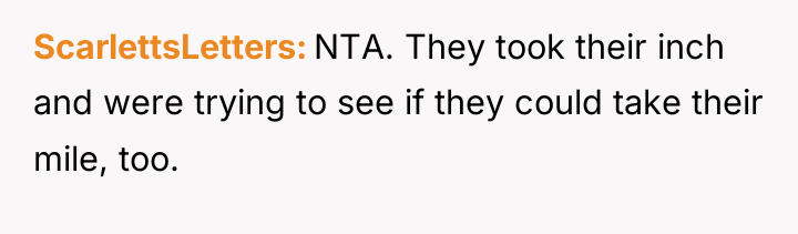 ScarlettsLetters NTA. They took their inch and were trying to...