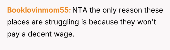 Booklovinmom55 NTA the only reason these places are struggling is...