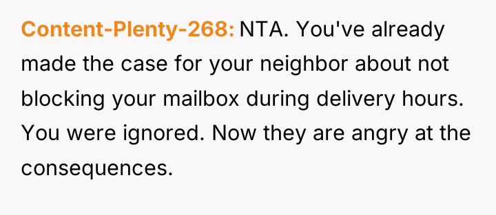 Content-Plenty-268 NTA. You've already made the case for your neighbor...