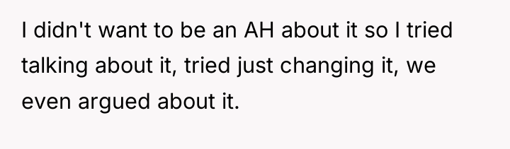 I didn't want to be an AH about it so...