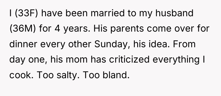 I (33F) have been married to my husband (36M) for...