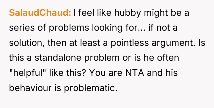 SalaudChaud I feel like hubby might be a series of...