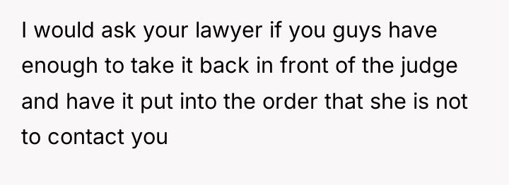 I would ask your lawyer if you guys have enough...