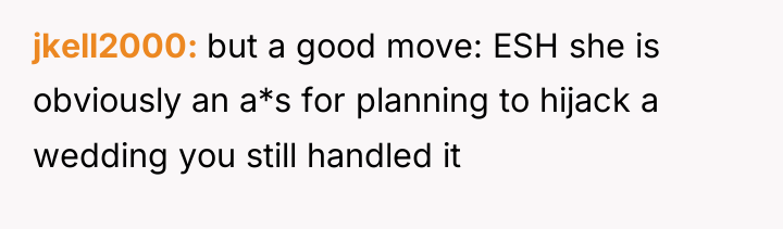 jkell2000 but a good move: ESH she is obviously an...