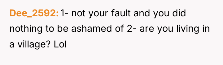 Dee_2592 1- not your fault and you did nothing to...