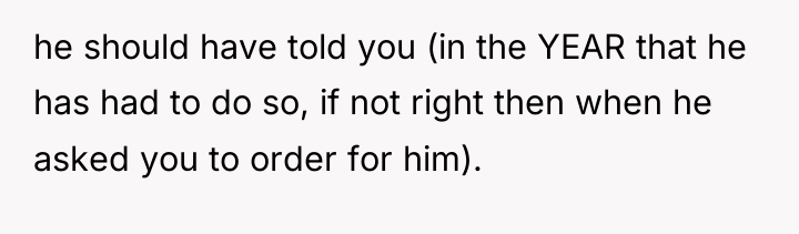 he should have told you (in the YEAR that he...