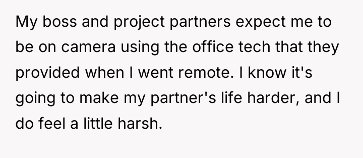 My boss and project partners expect me to be on...
