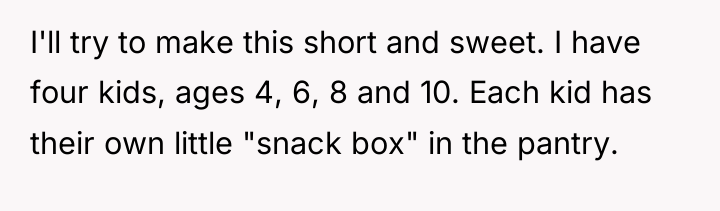 I'll try to make this short and sweet. I have...