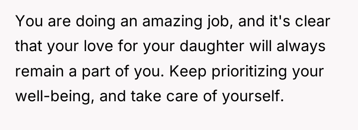 You are doing an amazing job, and it's clear that...