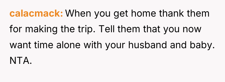 calacmack When you get home thank them for making the...