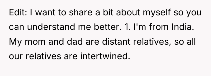 Edit: I want to share a bit about myself so...