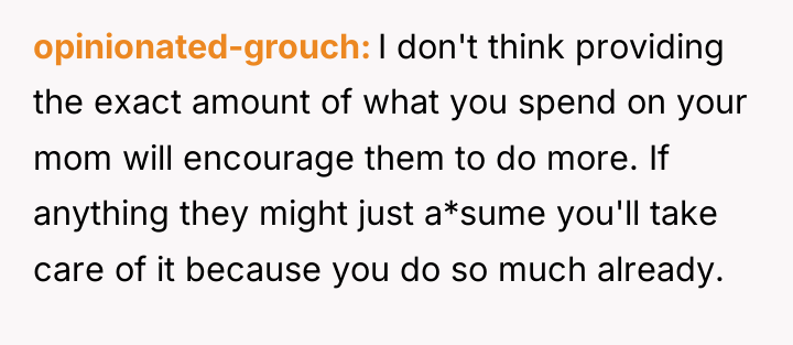 opinionated-grouch I don't think providing the exact amount of what...