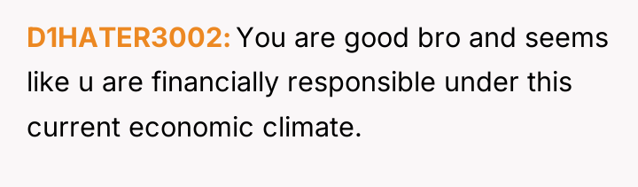 D1HATER3002 You are good bro and seems like u are...