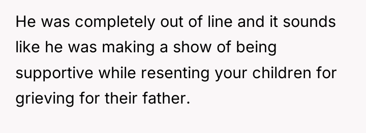 He was completely out of line and it sounds like...