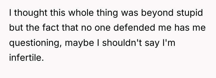 I thought this whole thing was beyond stupid but the...