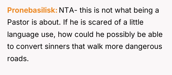Pronebasilisk NTA- this is not what being a Pastor is...