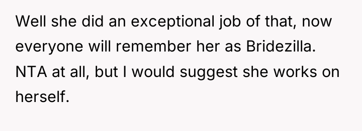 Well she did an exceptional job of that, now everyone...