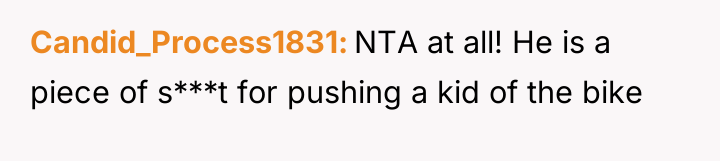 Candid_Process1831 NTA at all! He is a piece of s***t...