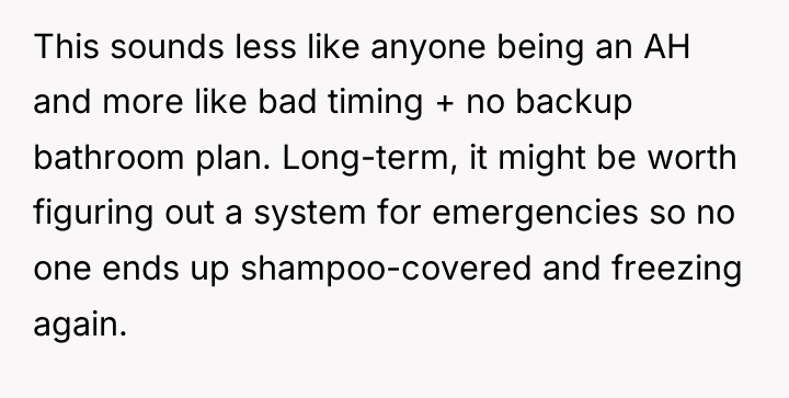 This sounds less like anyone being an AH and more...